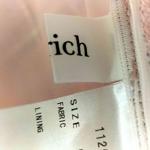 ダーリッチ Darich リメイクライクチェックアメスリトップス レディース FREE