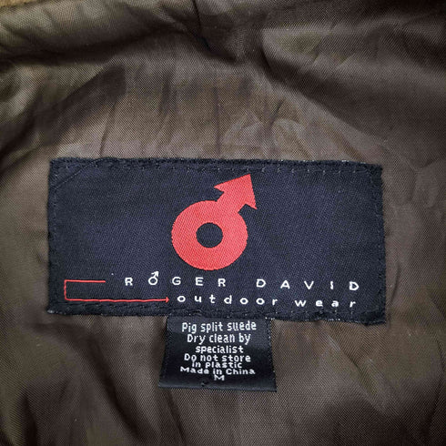 ROGER DAVID PIG SUEDE JACKET スウェードジャケット メンズ import:M