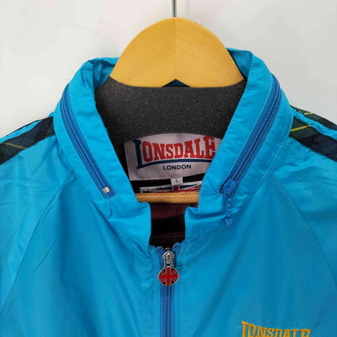 ロンズデール LONSDALE ロゴ刺繍 ジップジャケット メンズ JPN:L