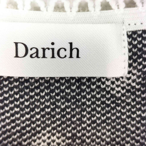 ダーリッチ Darich ウエストマークドットニットミニワンピース レディース FREE