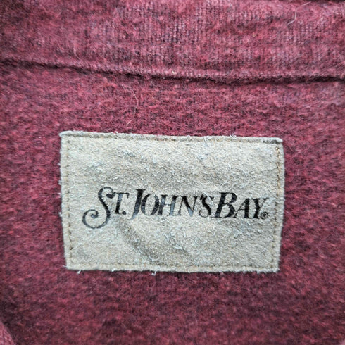 セントジョンズベイ STJOHNS BAY 90S L/S CHAMOIS CLOTH SHIRT シャモアクロスシャツ メンズ import:L