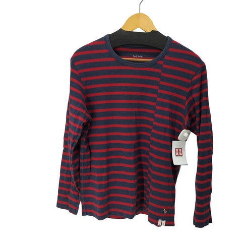 ポールスミス Paul Smith ボーダー クルーネック ロングスリーブ Tシャツ メンズ L
