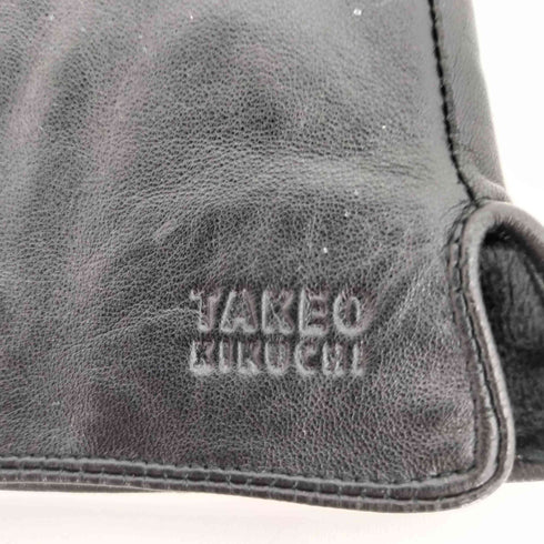 タケオキクチ TAKEO KIKUCHI ステッチレザーグローブ メンズ 25