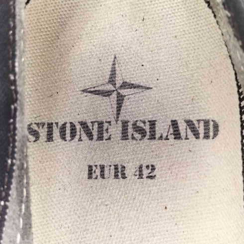 ストーンアイランド STONE ISLAND 顔料 プリント キャンバス ローカット ローカット スニーカー メンズ EUR:42