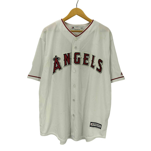 マジェスティック MAJESTIC USA製 ベースボール シャツ ユニフォーム メンズ 2XL