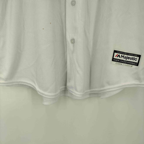 マジェスティック MAJESTIC USA製 ベースボール シャツ ユニフォーム メンズ 2XL