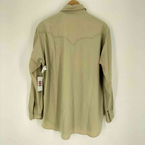 アンフィル unfil wool gabardine western shirts メンズ JPN:3