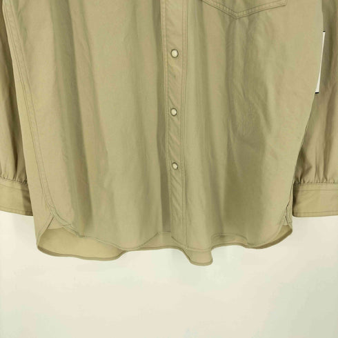 アンフィル unfil wool gabardine western shirts メンズ JPN:3