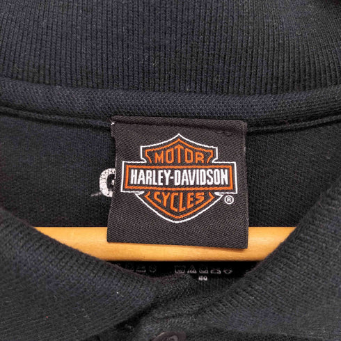 ハーレーダビッドソン HARLEY-DAVIDSON プリントポロシャツ メンズ 2XL