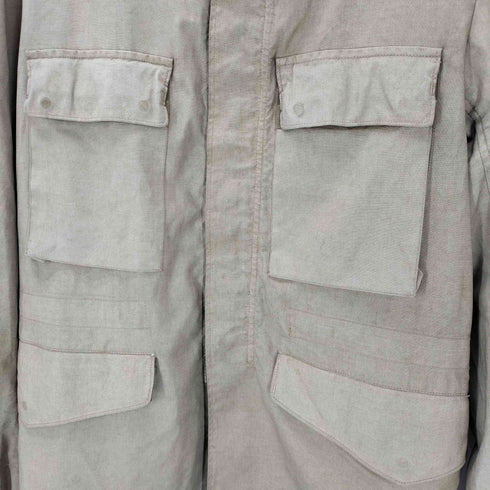 ストーンアイランド STONE ISLAND イタリア製 Paul Harvey ポールハーヴェイ期 Spalmatura VIRGIN WOOL スパルマチュア バージン ウール ミリタリー ジャケット メンズ import:L