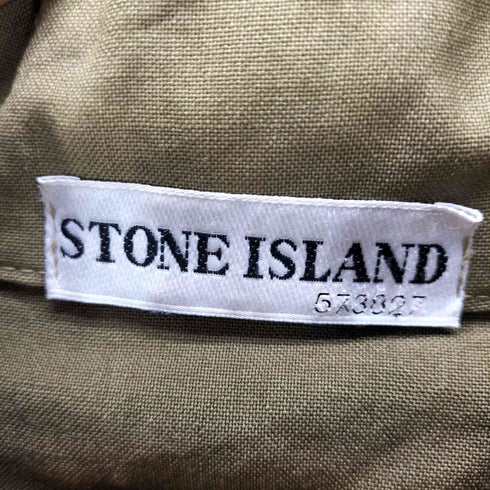ストーンアイランド STONE ISLAND イタリア製 Paul Harvey ポールハーヴェイ期 Spalmatura VIRGIN WOOL スパルマチュア バージン ウール ミリタリー ジャケット メンズ import:L