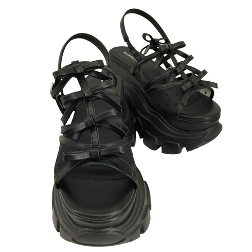 M me eme Sheer dot ribbon sport sandal レディース JPN:S