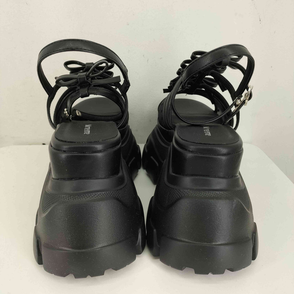 M me eme Sheer dot ribbon sport sandal レディース JPN：S