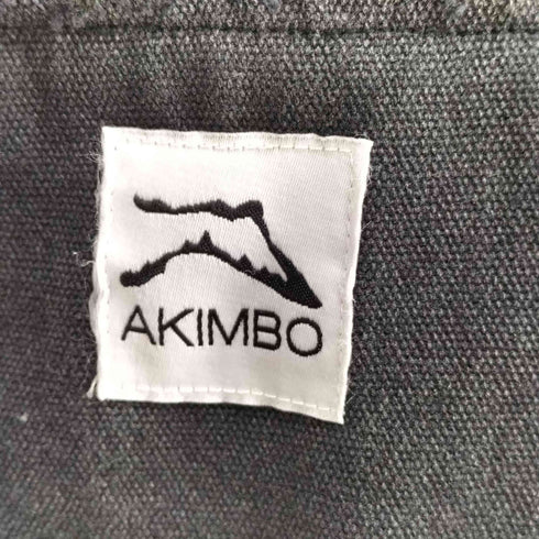AKIMBO CLUB WORK JACKET FADED BLACK ワーク ジャケット フェード ブラック メンズ import:M