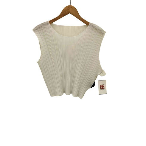プリーツプリーズイッセイミヤケ PLEATS PLEASE ISSEY MIYAKE ノースリーブプリーツカットソー レディース