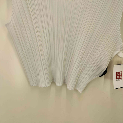 プリーツプリーズイッセイミヤケ PLEATS PLEASE ISSEY MIYAKE ノースリーブプリーツカットソー レディース