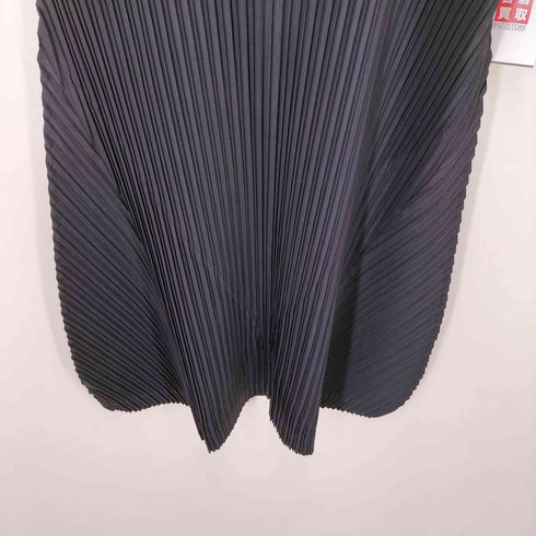 プリーツプリーズイッセイミヤケ PLEATS PLEASE ISSEY MIYAKE vネック ノースリーブワンピース レディース JPN:4