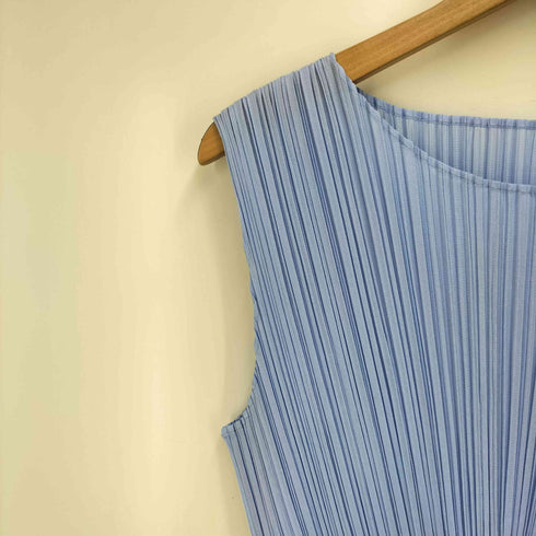プリーツプリーズイッセイミヤケ PLEATS PLEASE ISSEY MIYAKE ノースリーブプリーツカットソー レディース