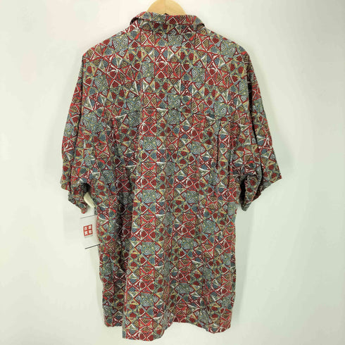 クイックシルバー Quiksilver 90-00S OLD コットン レーヨン S/S 開襟 オープンカラー シャツ メンズ import:XL