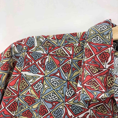 クイックシルバー Quiksilver 90-00S OLD コットン レーヨン S/S 開襟 オープンカラー シャツ メンズ import:XL