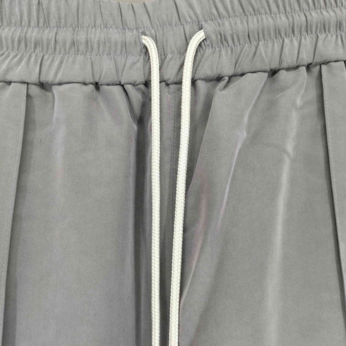 Nuldo RAYON BOX LOGO PANTS GRAY 25SS メンズ 0