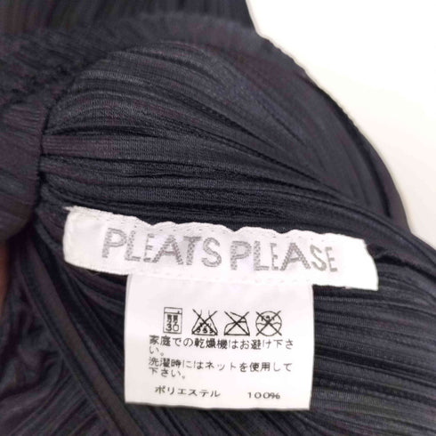 プリーツプリーズイッセイミヤケ PLEATS PLEASE ISSEY MIYAKE 09SS ショールカラープリーツジャケット レディース JPN:3