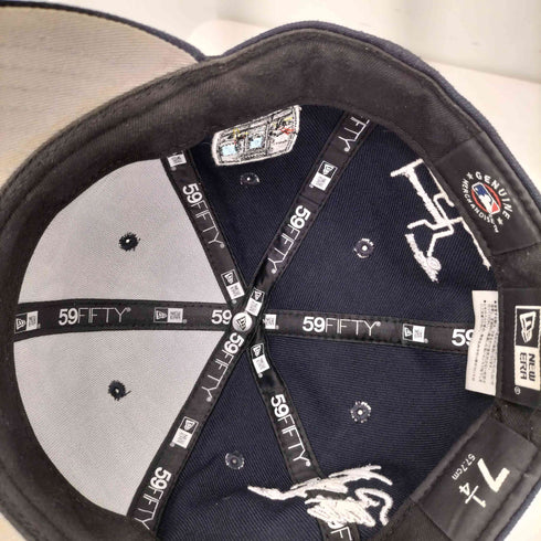 ニューエラ NEW ERA 59FIFTY ロゴ刺繍 6パネルキャップ メンズ 7 1/4