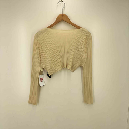 プリーツプリーズイッセイミヤケ PLEATS PLEASE ISSEY MIYAKE クロップドプリーツトップス レディース JPN:3