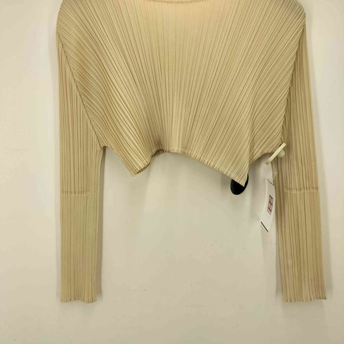 プリーツプリーズイッセイミヤケ PLEATS PLEASE ISSEY MIYAKE クロップドプリーツトップス レディース JPN:3