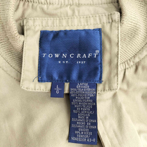 タウンクラフト TOWNCRAFT 80-90S ダービージャケット ブルゾン メンズ import:L