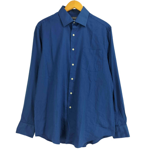 ヴァンヒューゼン VAN HEUSEN FITTED STRETCH レギュラーカラー 長袖シャツ メンズ 16