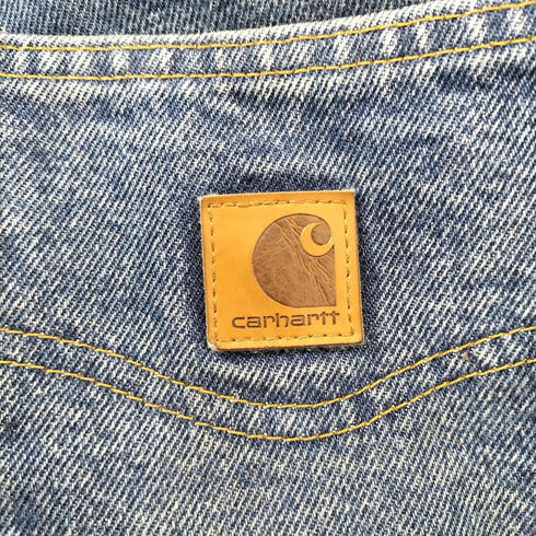 カーハート Carhartt デニムバギーパンツ メンズ 34×30