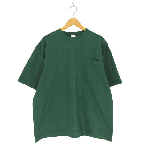 キャンバー CAMBER USA製 胸ポケットコットンTシャツ メンズ import:XL