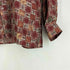 SILKEN 総柄 シルクシャツ メンズ import:L