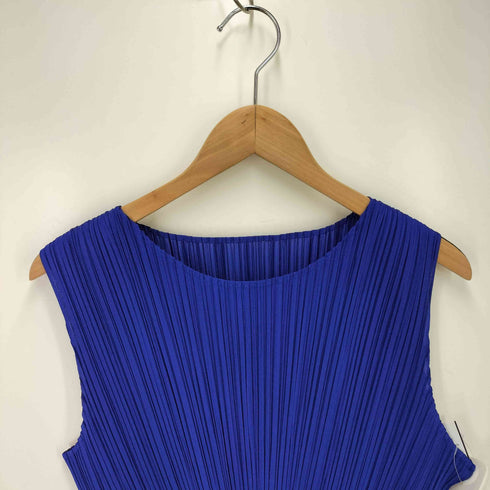プリーツプリーズイッセイミヤケ PLEATS PLEASE ISSEY MIYAKE ノースリーブプリーツカットソー レディース