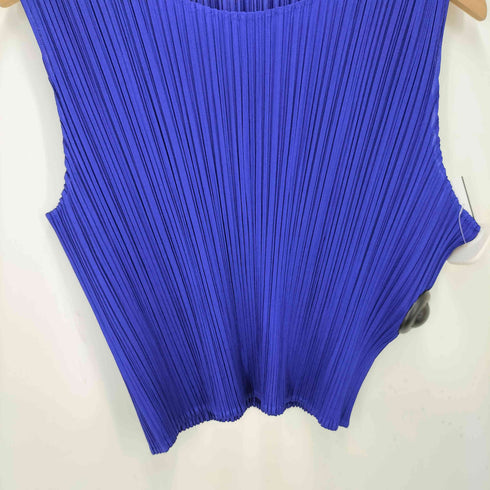 プリーツプリーズイッセイミヤケ PLEATS PLEASE ISSEY MIYAKE ノースリーブプリーツカットソー レディース