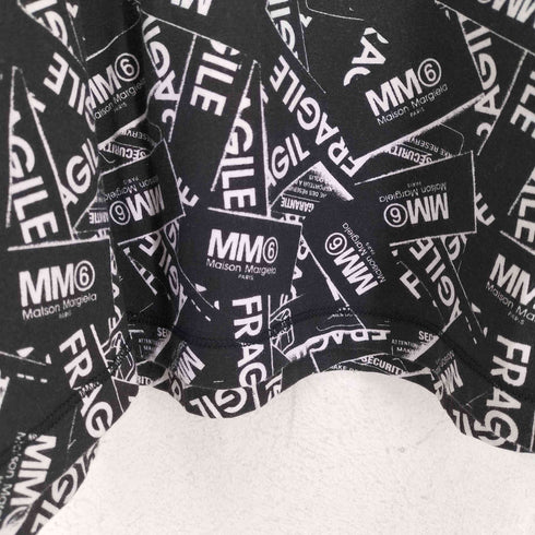 エムエムシックスメゾンマルジェラ MM6 Maison Margiela タグ総柄プリントtシャツ メンズ 14