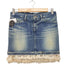 ヒステリックグラマー HYSTERIC GLAMOUR 00S レース切替デニムタイトスカート レディース S