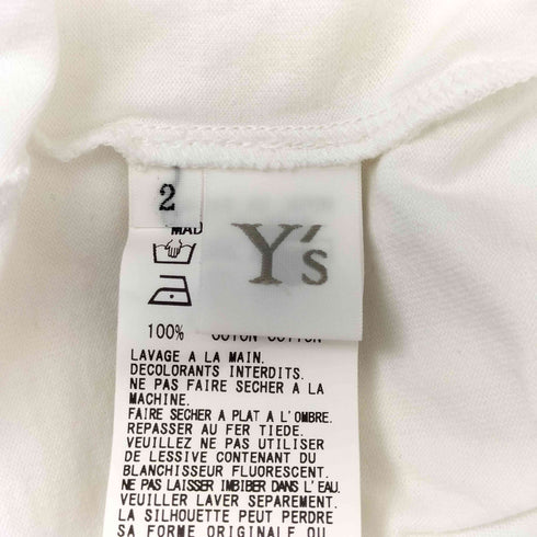 ワイズ Ys PLAIN STITCH SHIRRING BIG TT レディース JPN:2