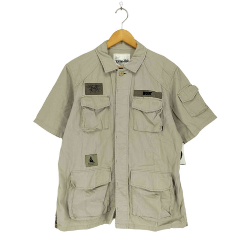 ダブルタップス WTAPS 90~00S クロスボーン 半袖BDUシャツ メンズ L