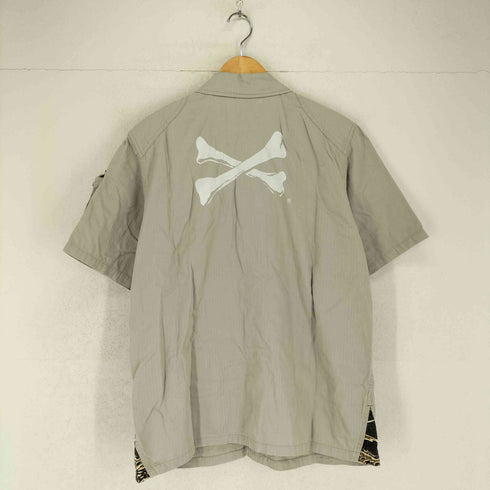 ダブルタップス WTAPS 90~00S クロスボーン 半袖BDUシャツ メンズ L