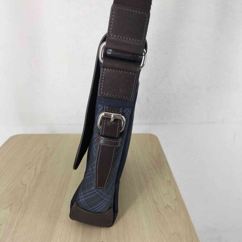 ブラックレーベルクレストブリッジ BLACK LABEL CRESTBRIDGE サイドチェック切替ショルダーバッグ メンズ