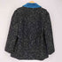 カルヴェン CARVEN モヘヤシルク混 ツイード ピーコート レディース 36