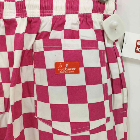 クックマン COOKMAN Chef Pants Checker シェフパンツ チェッカーフラッグ メンズ JPN:M