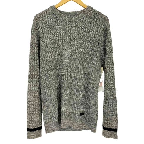 ブラックレーベルクレストブリッジ BLACK LABEL CRESTBRIDGE ケーブル クルーネックニット メンズ import:L