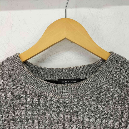 ブラックレーベルクレストブリッジ BLACK LABEL CRESTBRIDGE ケーブル クルーネックニット メンズ import:L