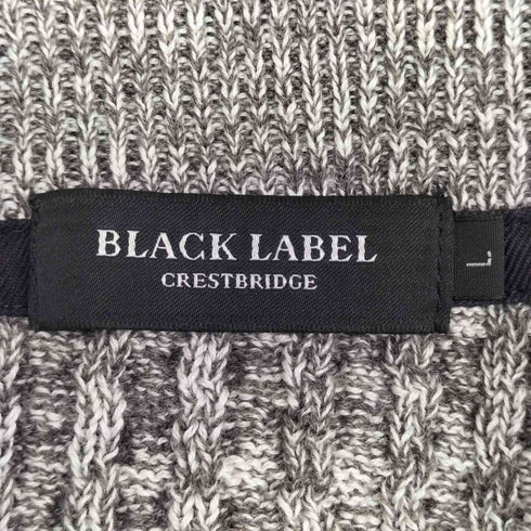 ブラックレーベルクレストブリッジ BLACK LABEL CRESTBRIDGE ケーブル クルーネックニット メンズ import:L