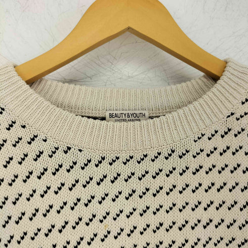 ビューティーアンドユースユナイテッドアローズ BEAUTY & YOUTH UNITED ARROWS バーズアイ クルーネックニット メンズ JPN:M