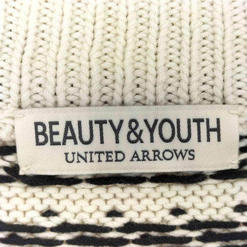 ビューティーアンドユースユナイテッドアローズ BEAUTY & YOUTH UNITED ARROWS バーズアイ クルーネックニット メンズ JPN:M