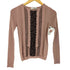 ヴァレンティノ Valentino シルク混 レース フリルニット レディース EUR:40